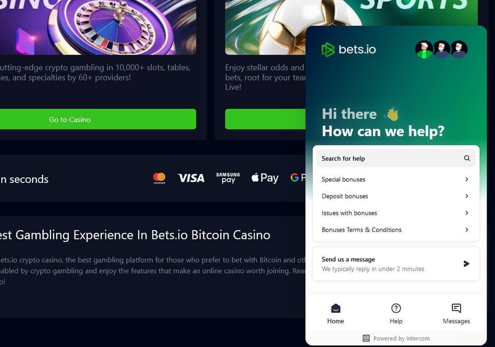 Bets.io 评测：加密货币赌场，欢迎 1BTC 和 100 次免费旋转 - 12