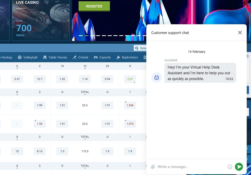 1xBet 评测：体育博彩和赌场提供 100% 欢迎奖金，合法吗？-13