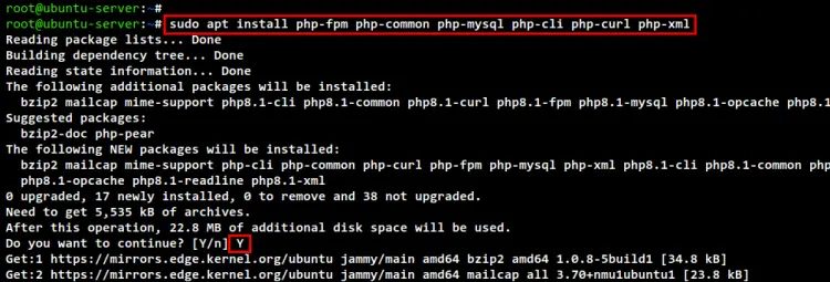 安装 php-fpm