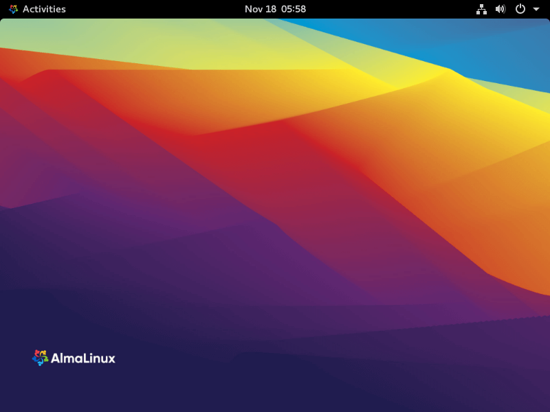 AlmaLinux 桌面