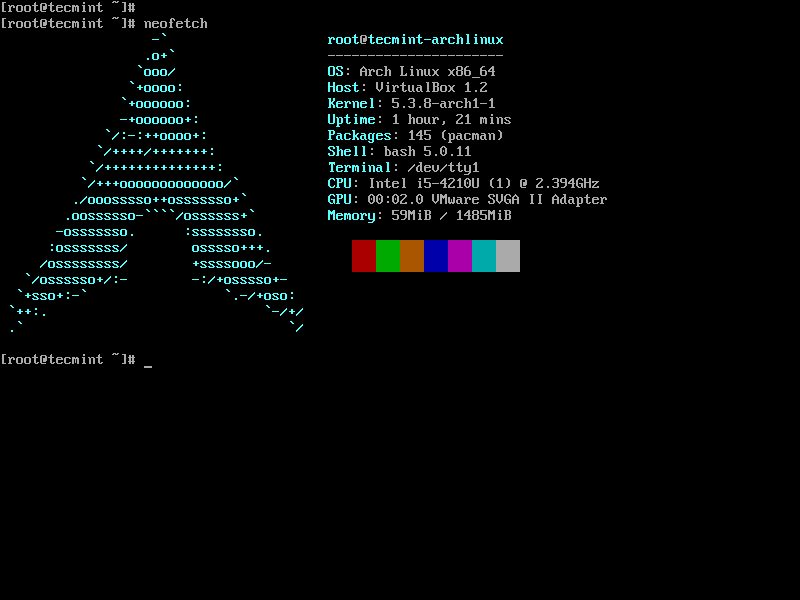 Arch Linux 发行版