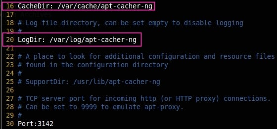 配置 apt-cacher-ng