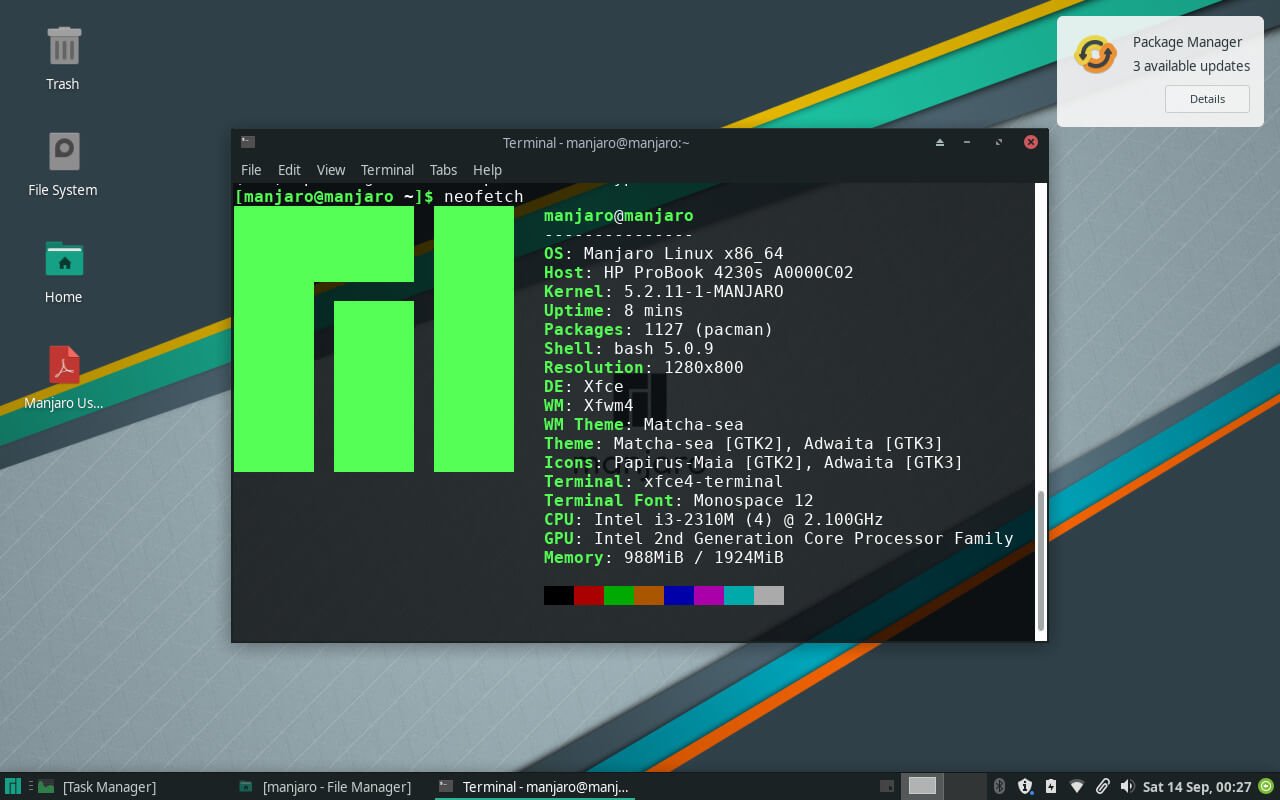 Manjaro Linux 发行版