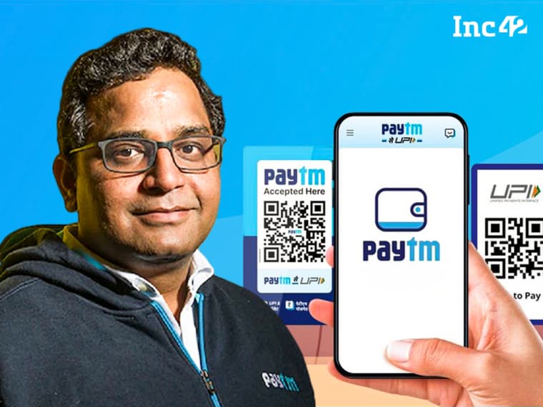 Paytm 股价在上周大幅下跌后上涨 4.6%