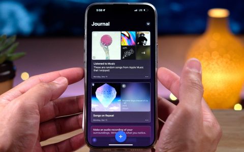 苹果的 Journal 应用可能会因 iOS 18 的 AI 升级而大放异彩