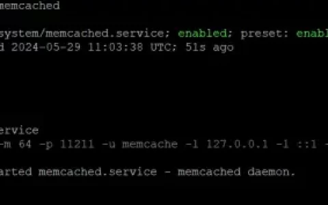 如何在 Ubuntu 24.04 上安装和配置 Memcached