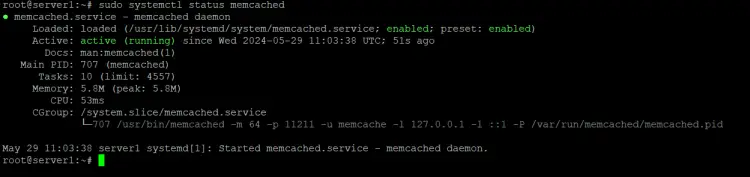 Memcached 服务状态